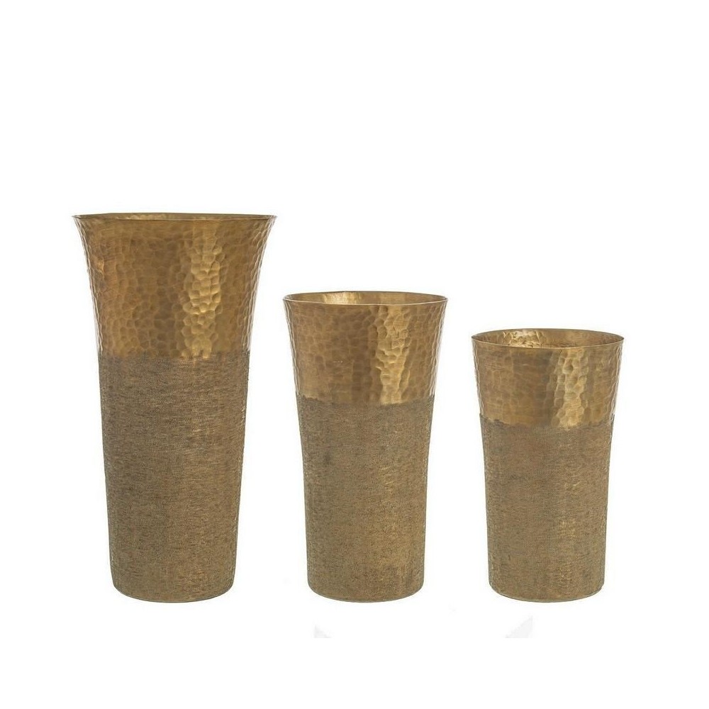 SET 3 VASI HAMMEL SVASATO BASSO ORO